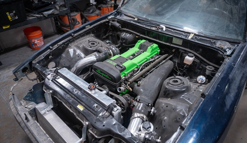 1987 Toyota Supra before restoration