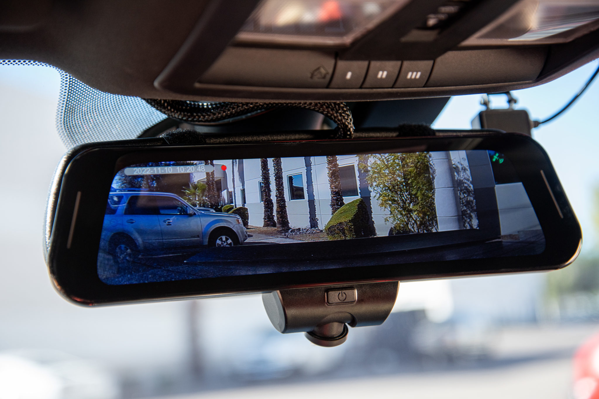 Upgraded Rydeen Tombo 360-Degree Rearview Mirror on Dodge Hellcat ...